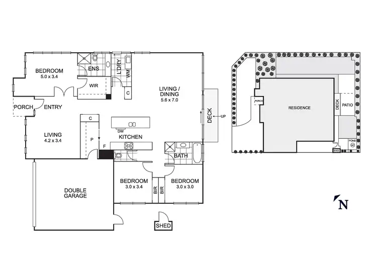 Floorplan of Homely house listing, 1218 Ison Road, Manor Lakes VIC 3024