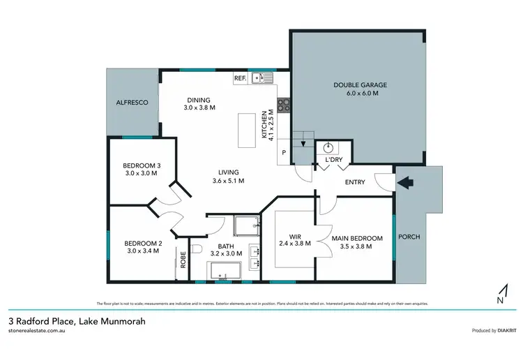 Floorplan of Homely house listing, 3 Radford Place, Lake Munmorah NSW 2259