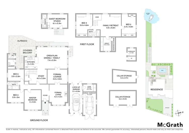 Floorplan of Homely house listing, 169 The Promenade, Sans Souci NSW 2219