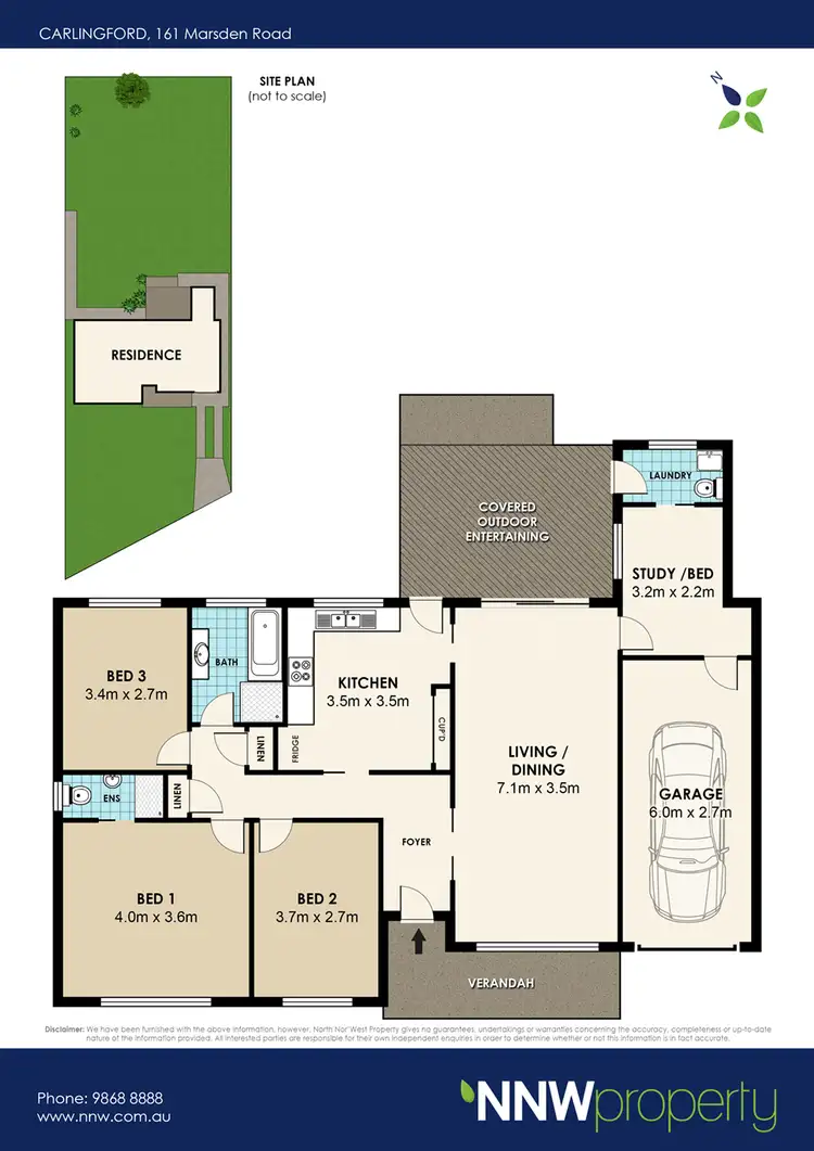 Floorplan of Homely house listing, 161 Marsden Road, Carlingford NSW 2118