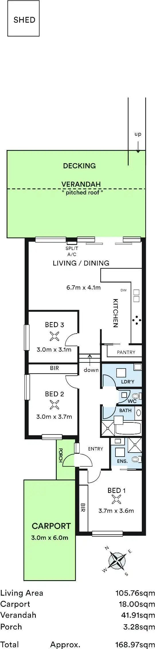 Floorplan of Homely house listing, 81a Ann Street, Stepney SA 5069