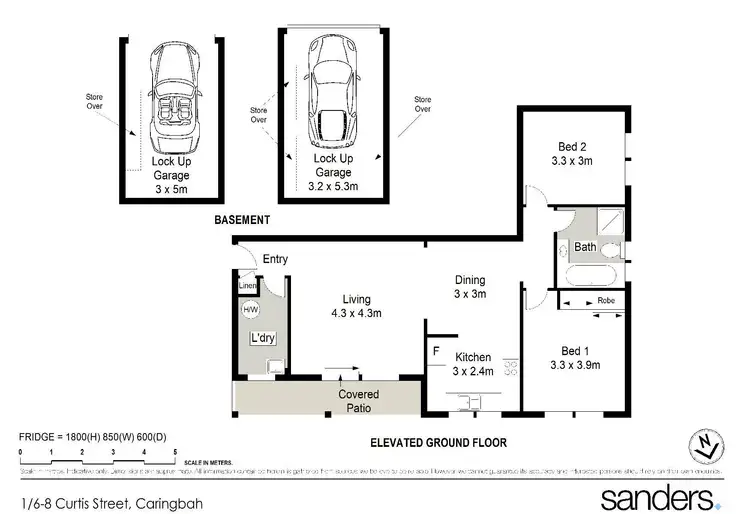 Floorplan of Homely unit listing, 1/6-8 Curtis Street, Caringbah NSW 2229