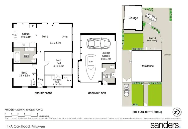 Floorplan of Homely house listing, 117a Oak Road, Kirrawee NSW 2232