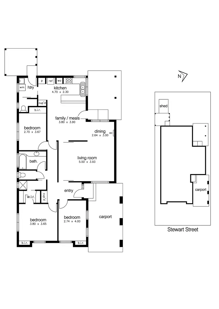 Floorplan of Homely house listing, 27 Stewart Street, Williamstown VIC 3016