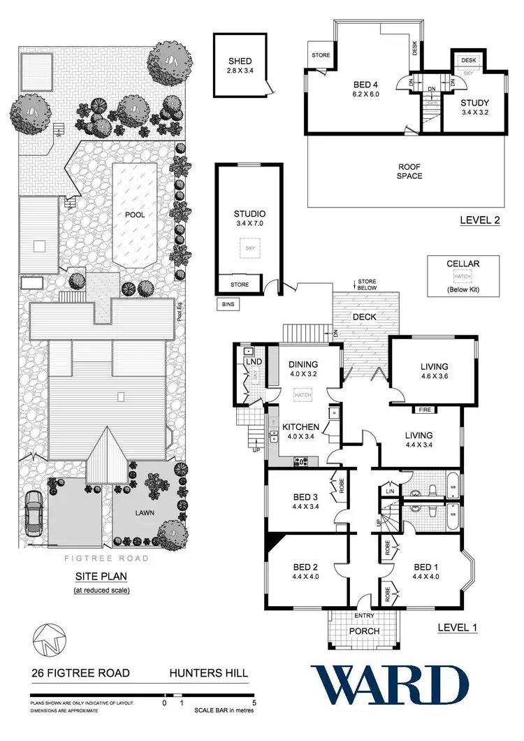 Floorplan of Homely house listing, 26 Figtree Road, Hunters Hill NSW 2110