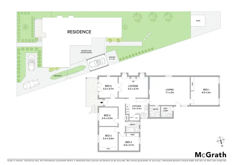 Floorplan of Homely house listing, 52 King Street, Ashbury NSW 2193