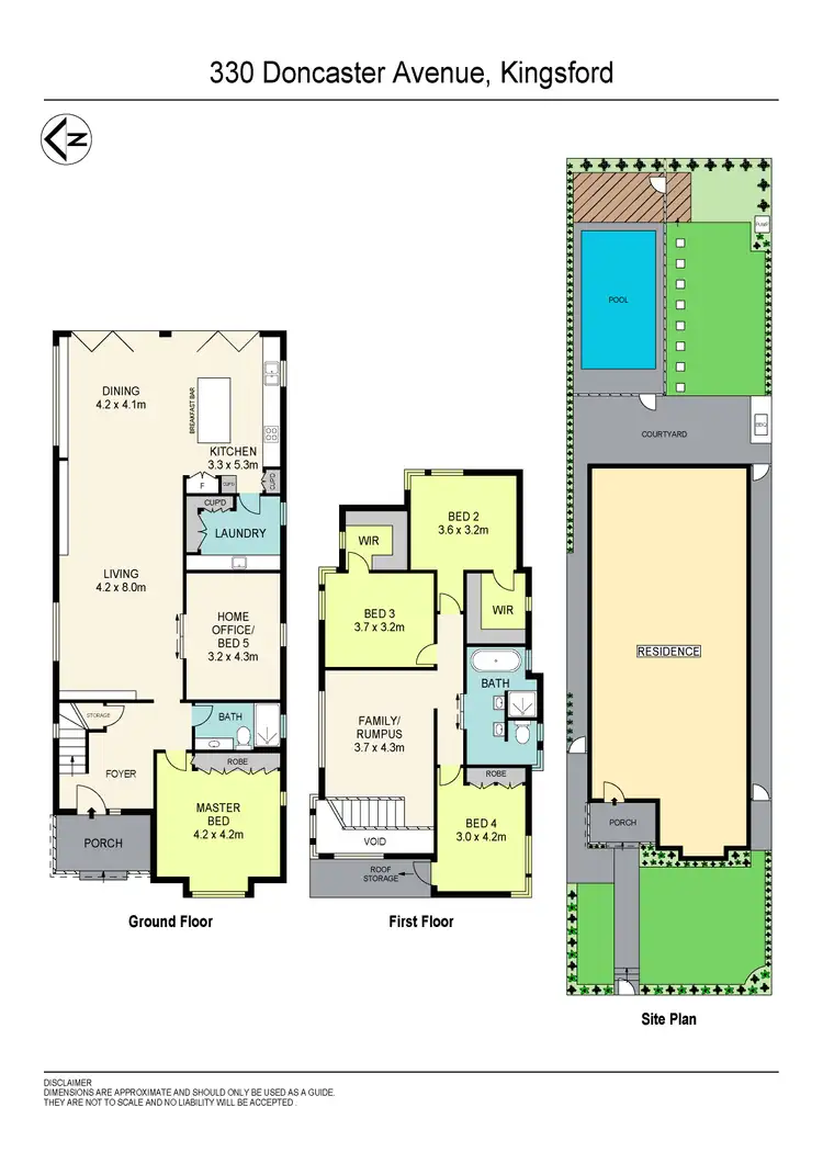 Floorplan of Homely house listing, 330 Doncaster Avenue, Kingsford NSW 2032