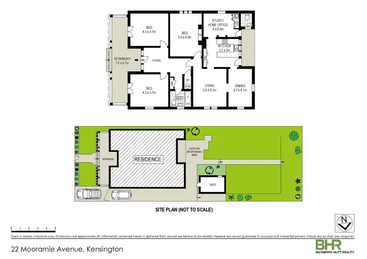 Floorplan of Homely house listing, 22 Mooramie Avenue, Kensington NSW 2033