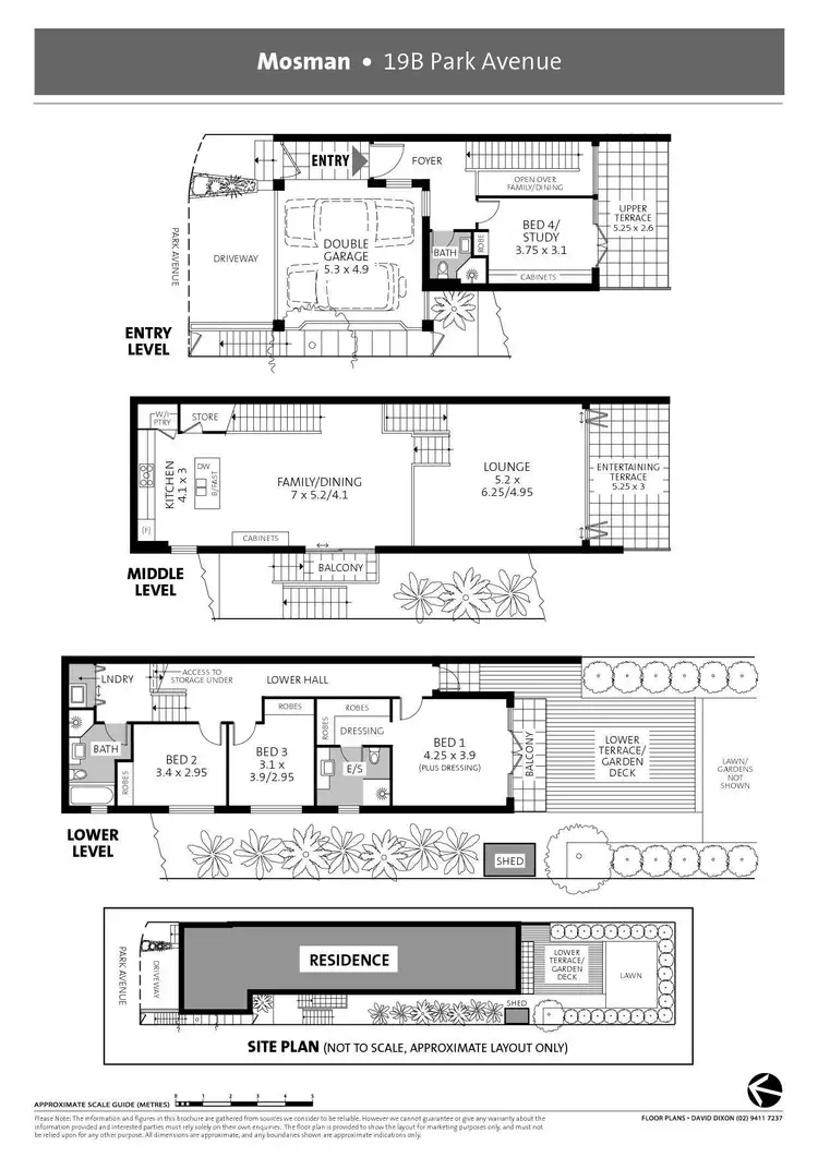 Floorplan of Homely house listing, 19B Park Avenue, Mosman NSW 2088