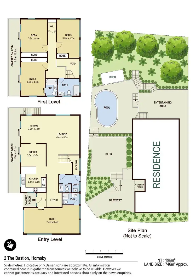 Floorplan of Homely house listing, 2 The Bastion, Hornsby NSW 2077