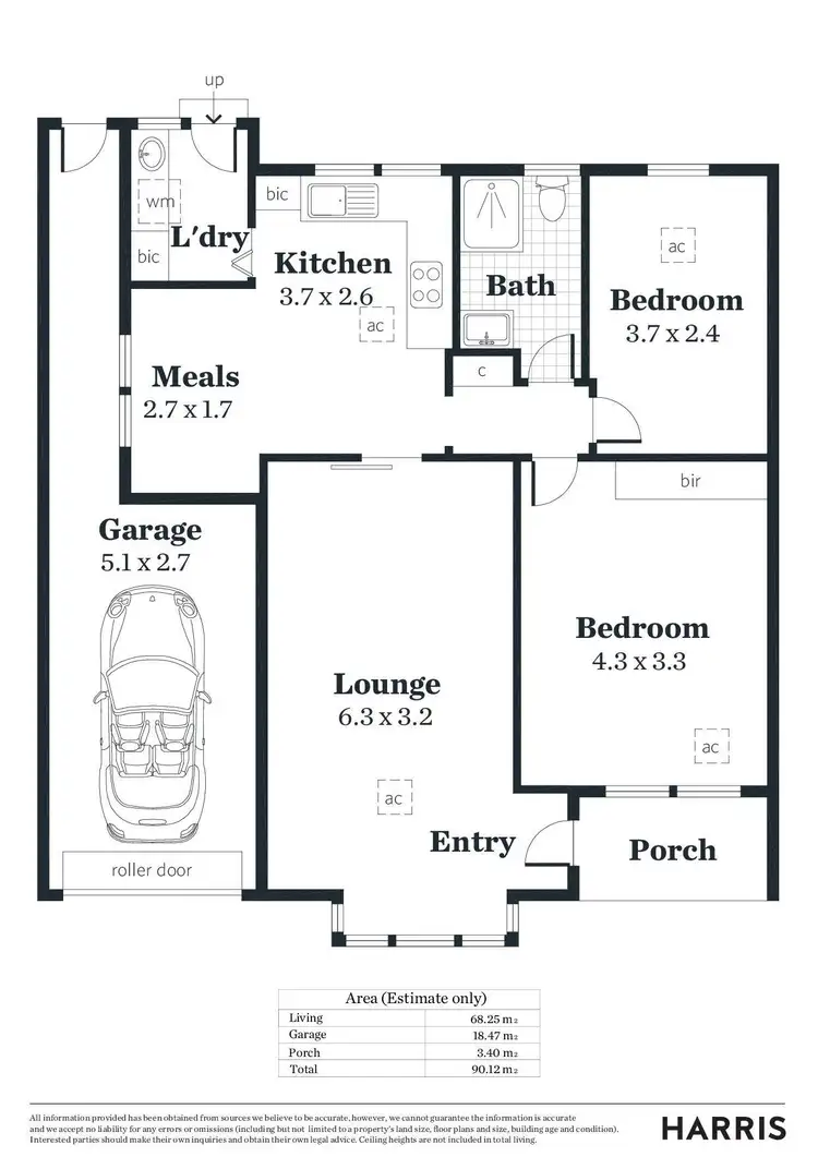 Floorplan of Homely unit listing, 4/10 Peroomba Avenue, Kensington Gardens SA 5068