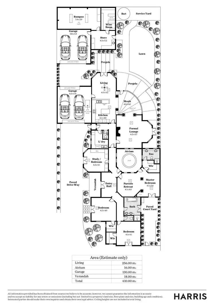 Floorplan of Homely house listing, 38 Harrow Road, Somerton Park SA 5044