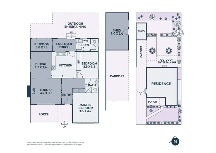 Floorplan of Homely house listing, 331 Rossmoyne Street, Thornbury VIC 3071