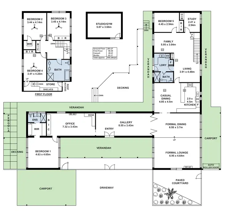Floorplan of Homely house listing, 3 Philip Avenue, Leabrook SA 5068
