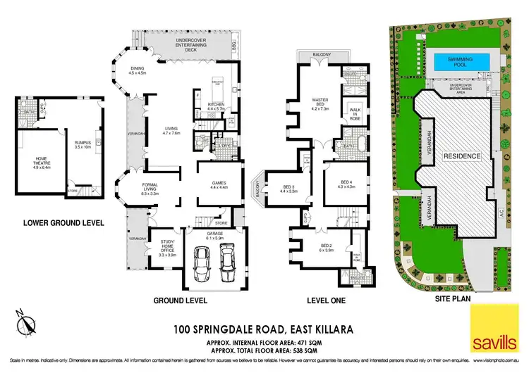 Floorplan of Homely house listing, 100 Springdale Road, East Killara NSW 2071