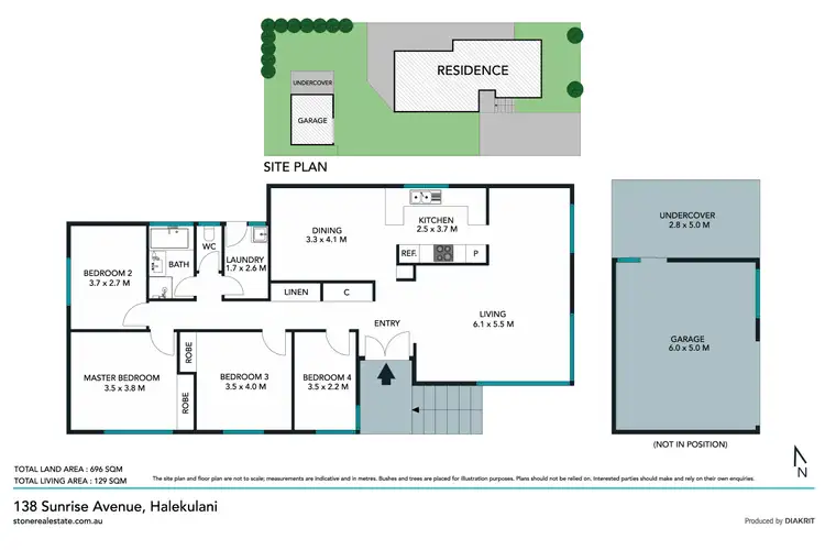 Floorplan of Homely house listing, 138 Sunrise Avenue, Halekulani NSW 2262