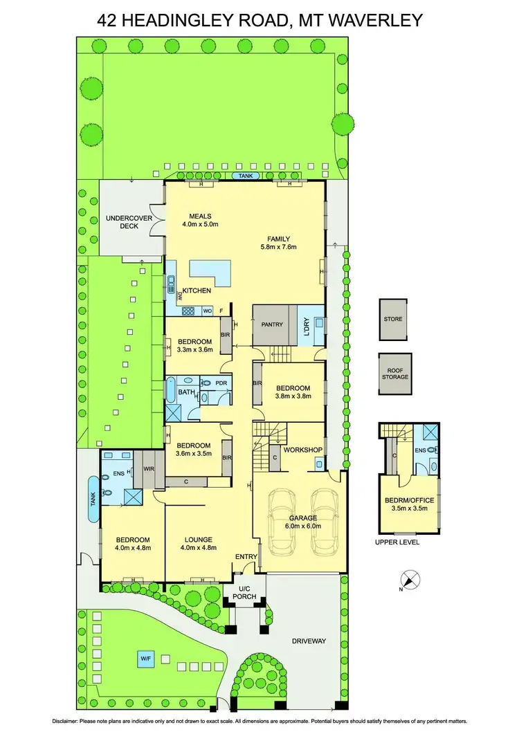 Floorplan of Homely house listing, 42 Headingley Road, Mount Waverley VIC 3149