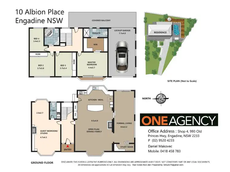 Floorplan of Homely house listing, 10 Albion Place, Engadine NSW 2233