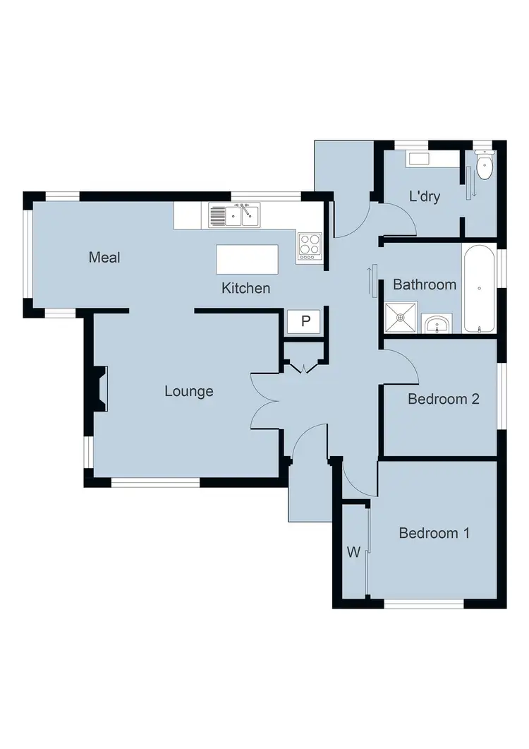Floorplan of Homely house listing, 39 Inkerman Street, Newington VIC 3350