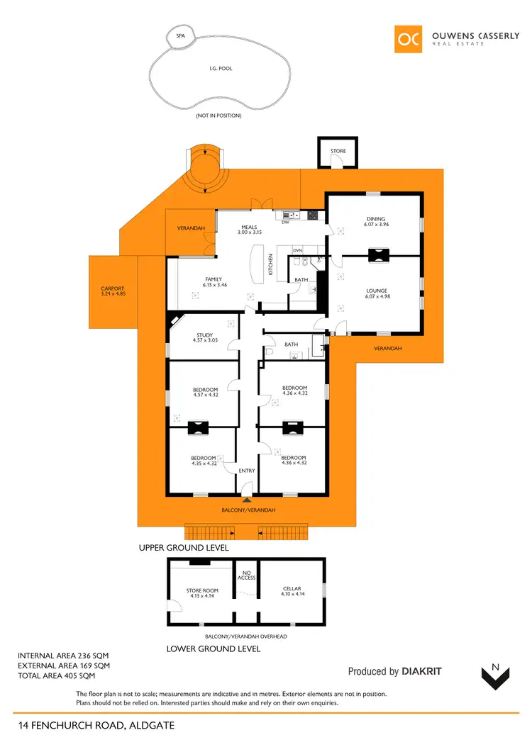 Floorplan of Homely house listing, 14 Fenchurch Road, Aldgate SA 5154