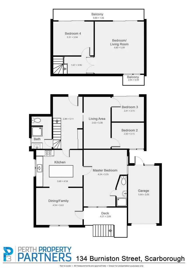 Floorplan of Homely house listing, 134 Burniston Street, Scarborough WA 6019