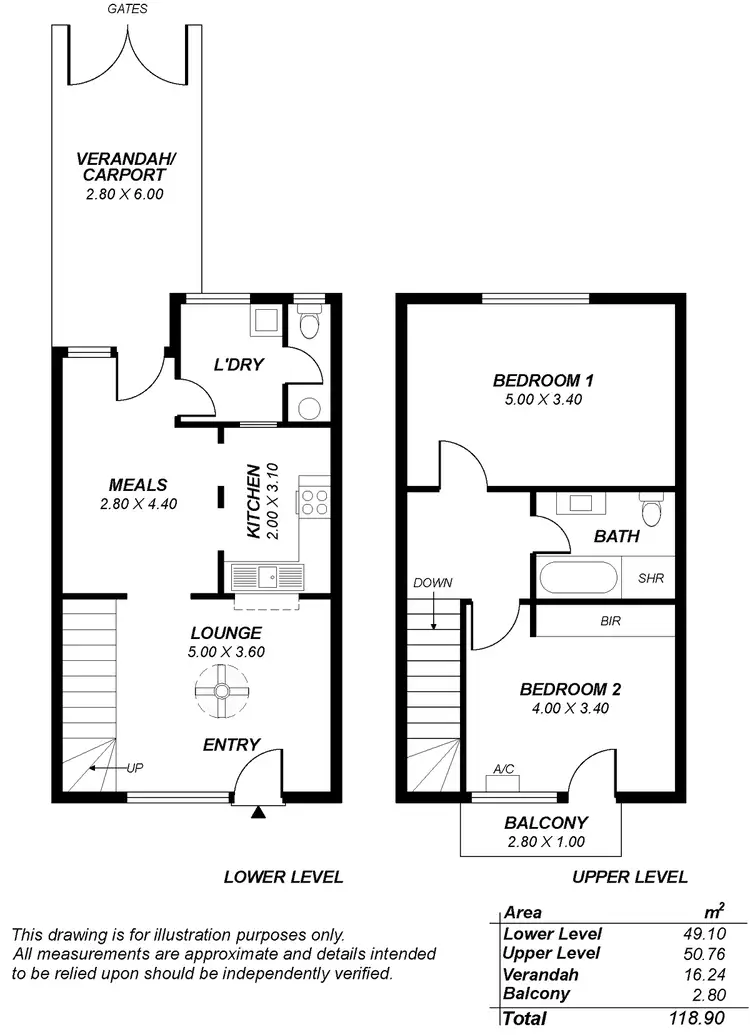 Floorplan of Homely house listing, 21/15-23 Windsor Grove, Klemzig SA 5087