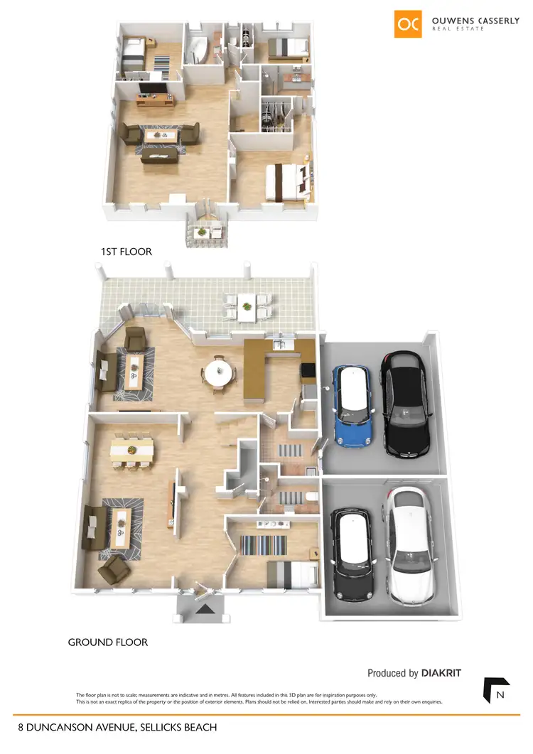Floorplan of Homely house listing, 8 Duncanson Avenue, Sellicks Beach SA 5174