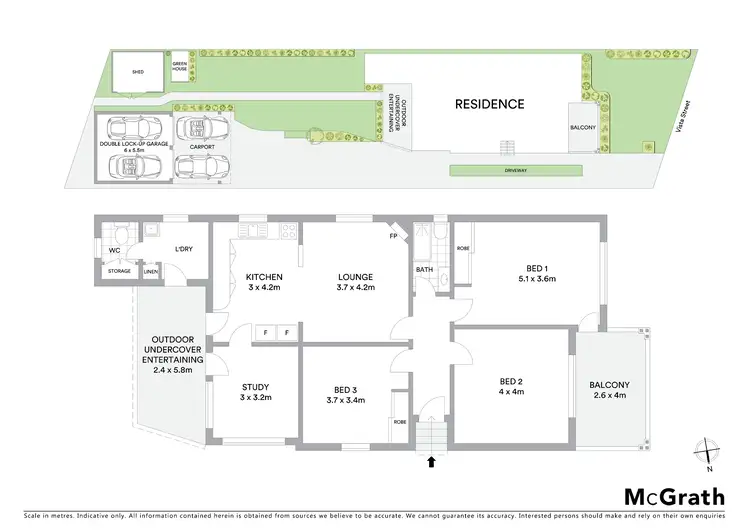 Floorplan of Homely house listing, 16 Vista Street, Sans Souci NSW 2219
