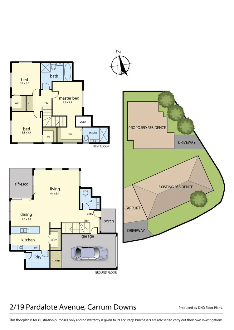 Floorplan of Homely land listing, Lot 2 19 Pardalote Avenue, Carrum Downs VIC 3201