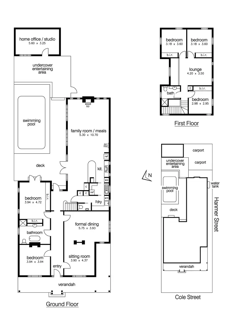 Floorplan of Homely house listing, 51 Cole Street, Williamstown VIC 3016