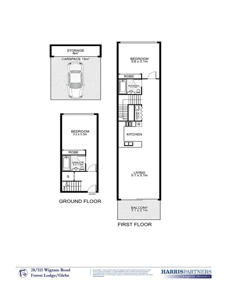 Floorplan of Homely house listing, 28/115 Wigram Road, Forest Lodge NSW 2037