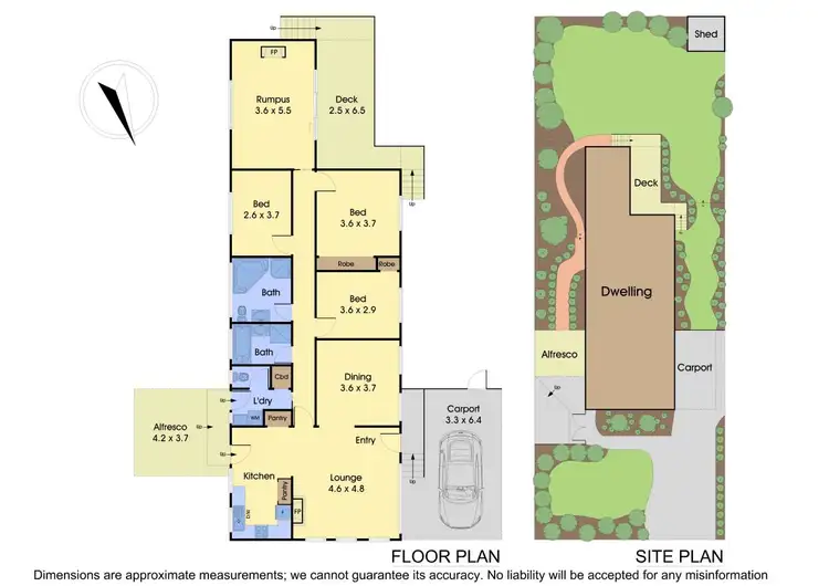 Floorplan of Homely house listing, 5 Lyell Road, Boronia VIC 3155