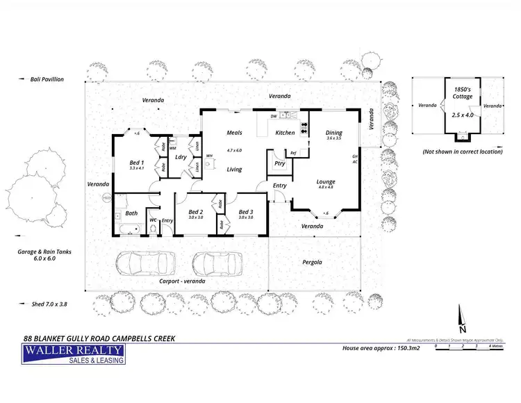 Floorplan of Homely house listing, 88 Blanket Gully Road, Campbells Creek VIC 3451