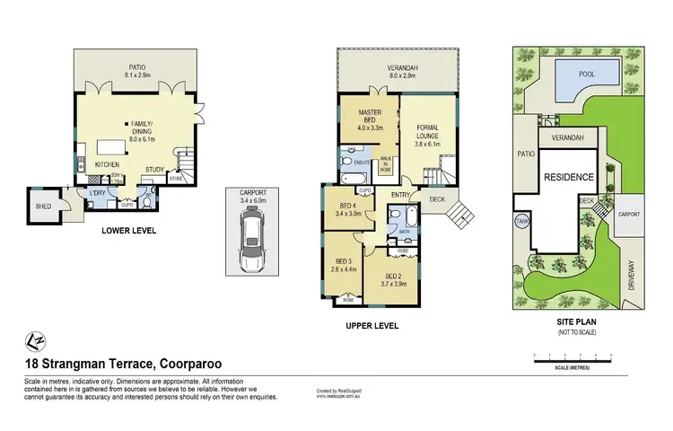 Floorplan of Homely house listing, 18 Strangman Terrace, Coorparoo QLD 4151