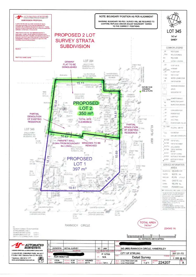 Floorplan of Homely land listing, LOT 2, 68 Rannoch Circle, Hamersley WA 6022