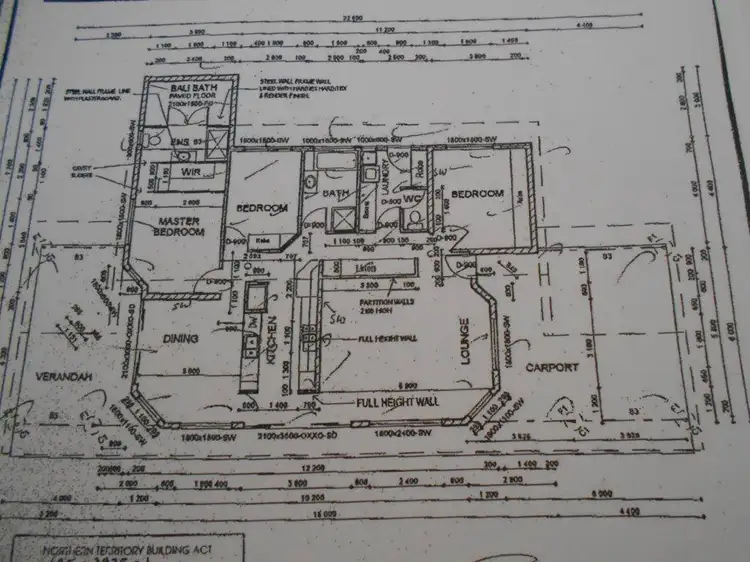 Floorplan of Homely house listing, 23 Fong Ding Road, Humpty Doo NT 836