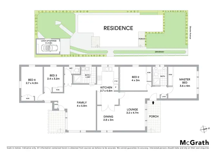 Floorplan of Homely house listing, 96 Shorter Avenue, Narwee NSW 2209