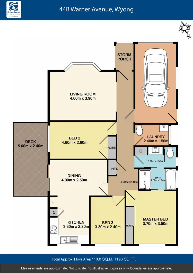 Floorplan of Homely house listing, 44b Warner Avenue, Wyong NSW 2259