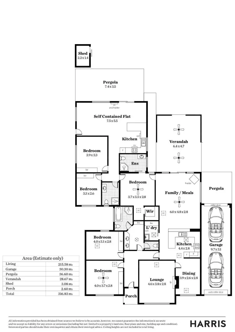 Floorplan of Homely house listing, 29 Wilson Terrace, Glenelg East SA 5045