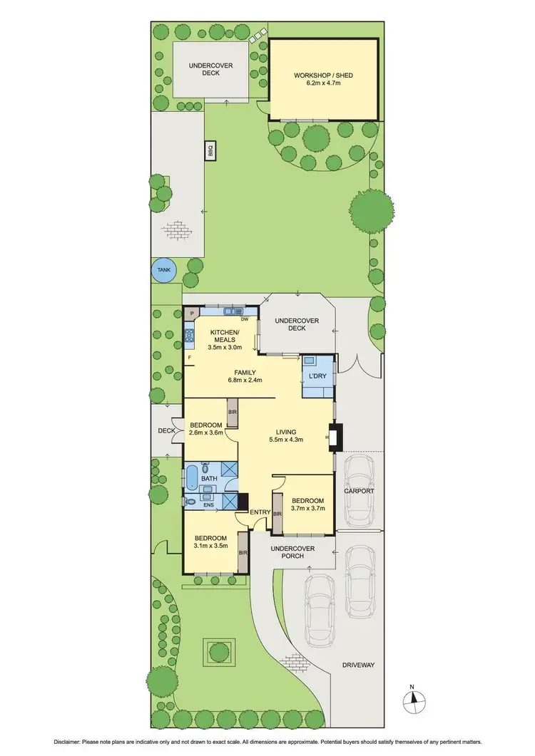 Floorplan of Homely house listing, 25 Lloyd Avenue, Reservoir VIC 3073