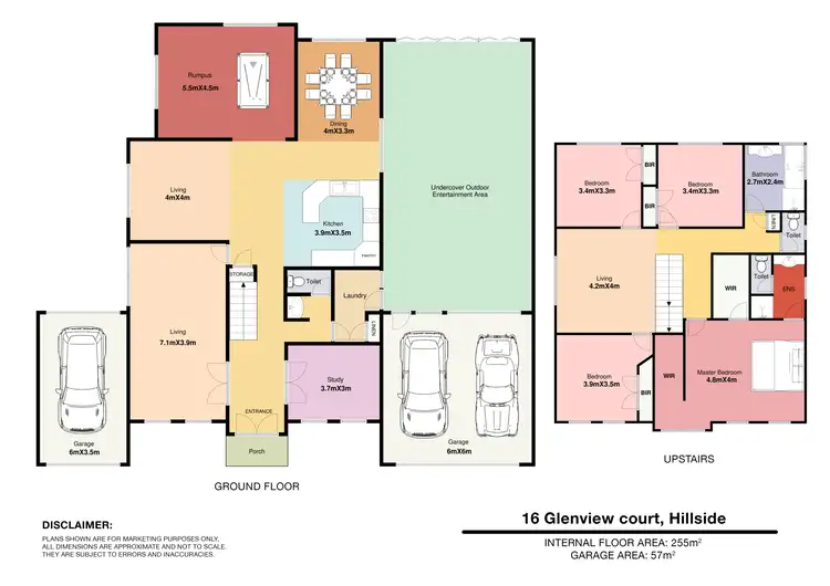 Floorplan of Homely house listing, 16 Glenview Court, Hillside VIC 3037