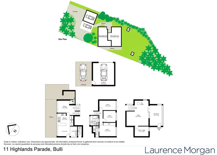 Floorplan of Homely house listing, 11 Highlands Parade, Bulli NSW 2516