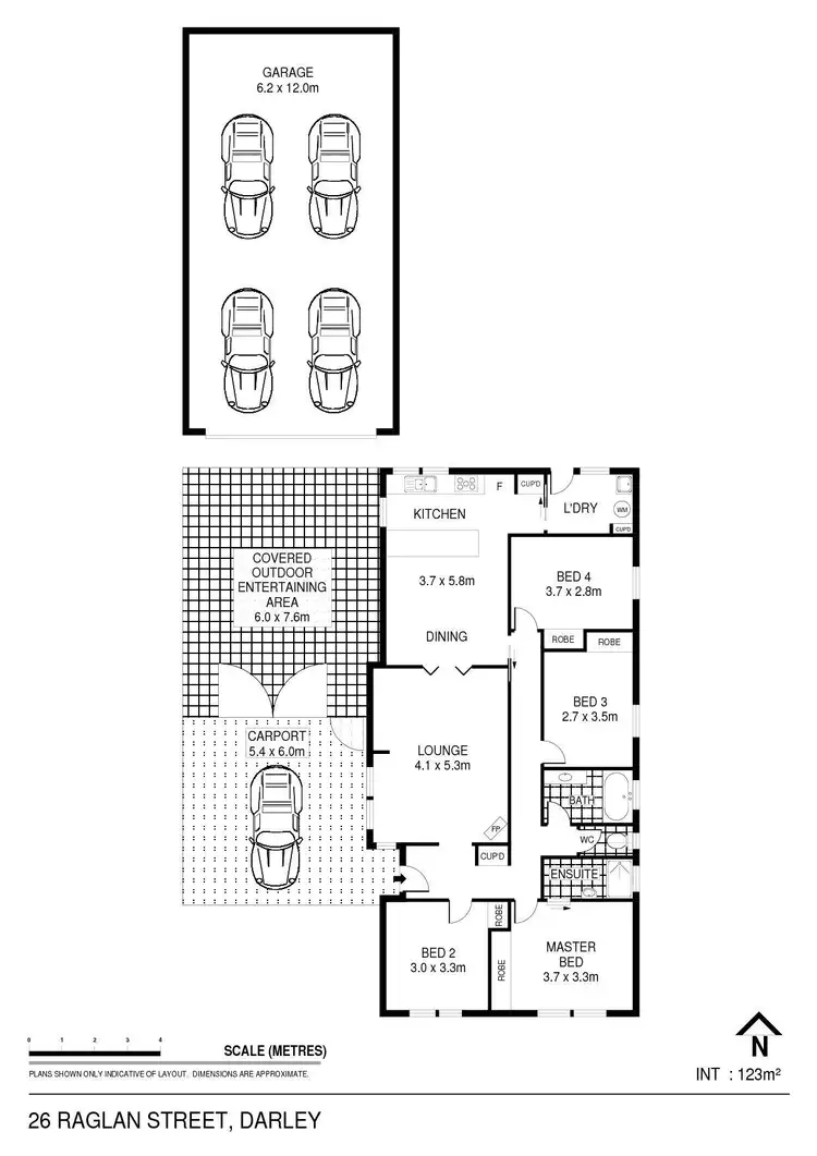 Floorplan of Homely house listing, 26 Raglan Street, Darley VIC 3340