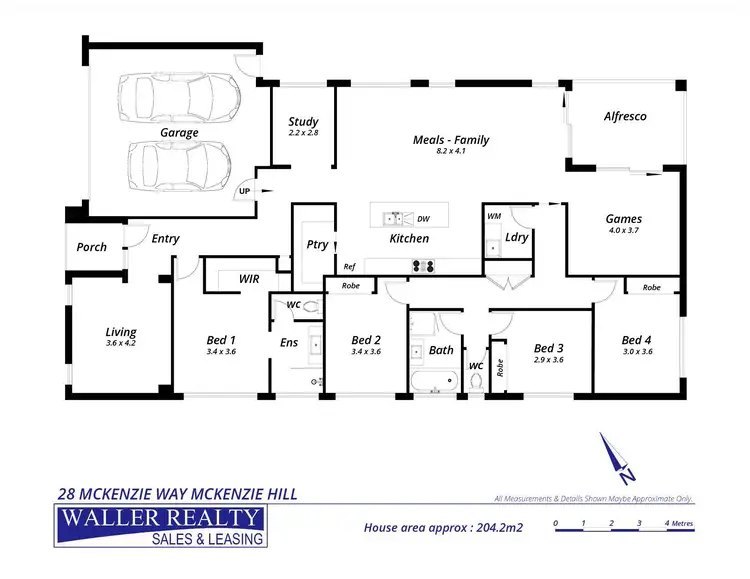 Floorplan of Homely house listing, 28 McKenzie Way, Mckenzie Hill VIC 3451