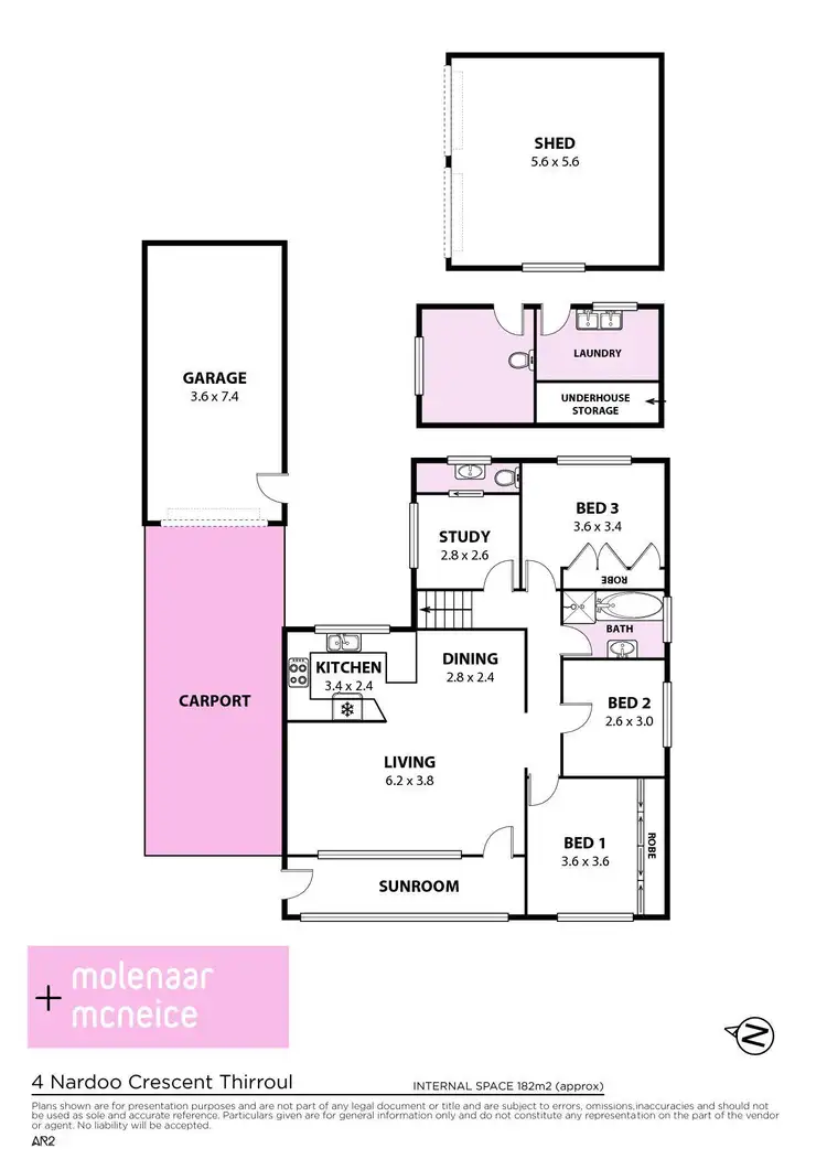 Floorplan of Homely house listing, 4 Nardoo Crescent, Thirroul NSW 2515