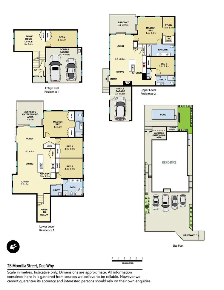 Floorplan of Homely house listing, 2B Moorilla Street, Dee Why NSW 2099
