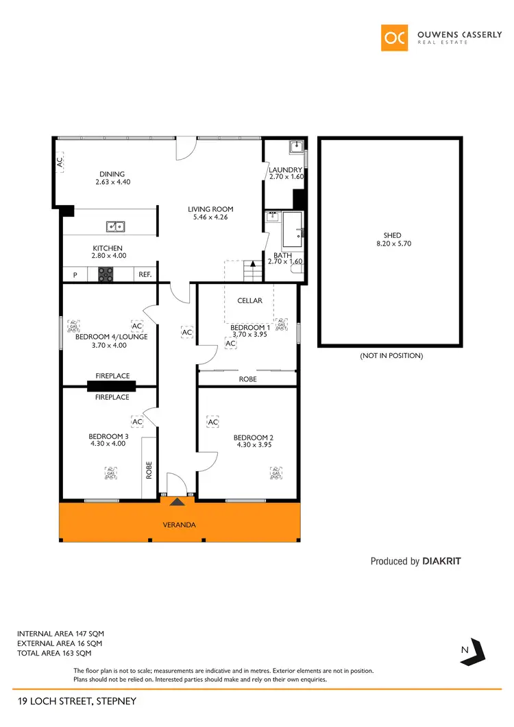 Floorplan of Homely house listing, 19 Loch Street, Stepney SA 5069