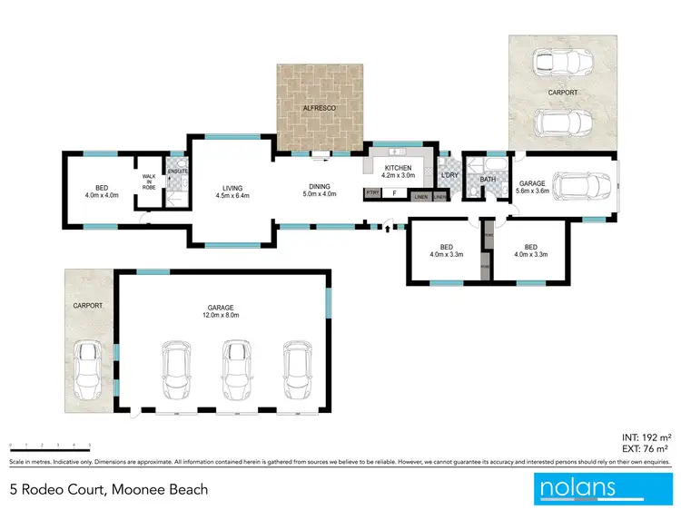 Floorplan of Homely house listing, 5 Rodeo Court, Moonee Beach NSW 2450
