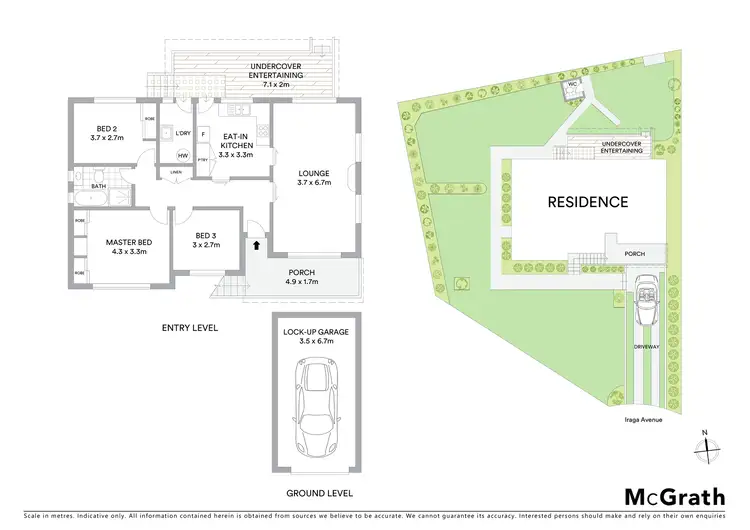 Floorplan of Homely house listing, 1 Iraga Avenue, Peakhurst NSW 2210