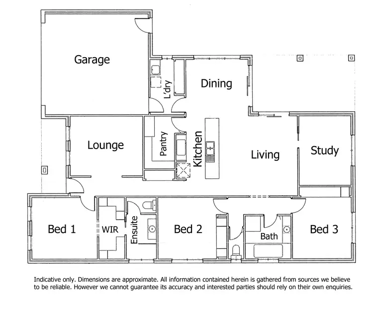 Floorplan of Homely house listing, 2 Ormond Drive, Marong VIC 3515
